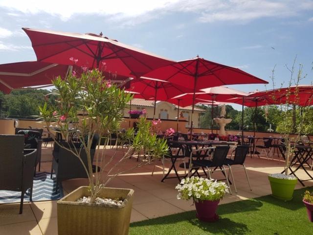 Hotel Restaurant Les Kakis Barbotan-les-Thermes Exterior photo
