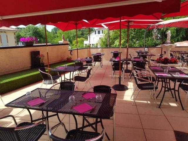 Hotel Restaurant Les Kakis Barbotan-les-Thermes Exterior photo